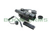 ACM M4 Style Red/ Green Dot Sight W/ QD Mount, Filter & 20mW Green Laser